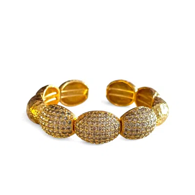 Majalis Jewelry Women's Stella Gold Zircon Bracelet