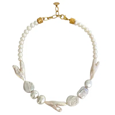 Majalis Jewelry Women's White Pearl Style Necklace