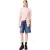 Maje Wool Short Sleeve Sweater