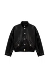 Maje 레더 재킷 In Black