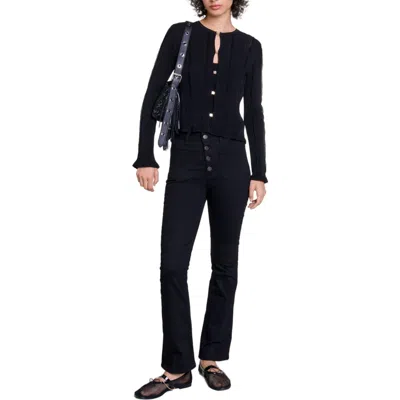 MAJE MAJE 2-IN-1 CARDIGAN