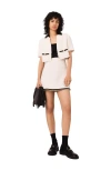 Maje Tweed-effect Jacket And Mini Dress Set