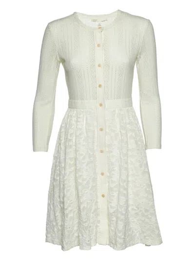 Pre-owned Maje 2024 Knit Button Dress