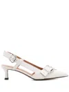 Maje 55mm Fayna Pumps In White
