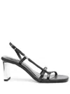 Maje 80mm Leather Sandals