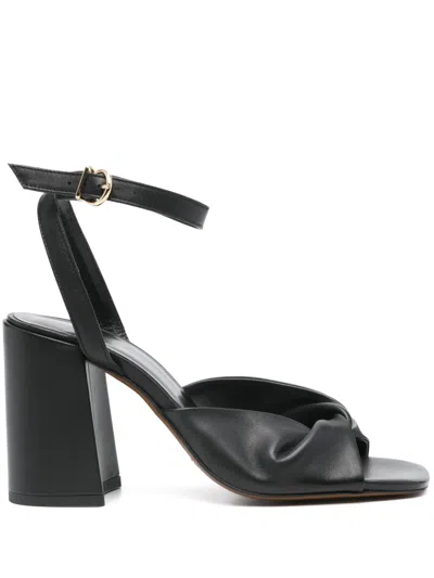 MAJE 80MM LEATHER SANDALS