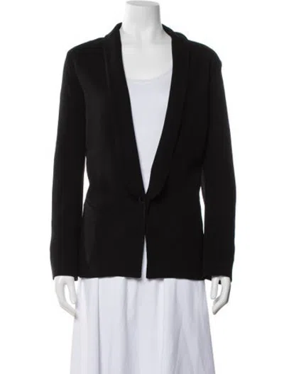 Pre-owned Maje Acetate Blazer In Black