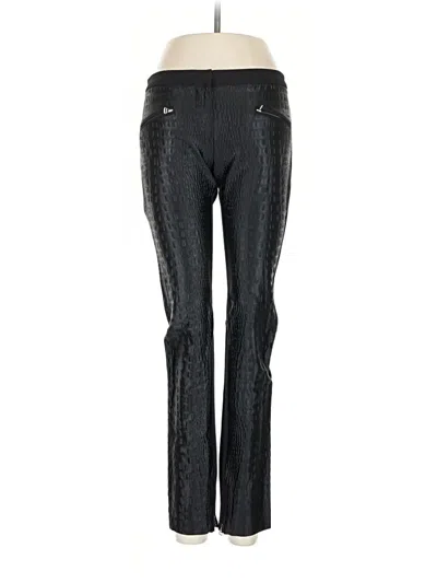 Pre-owned Maje Active Pants In Black