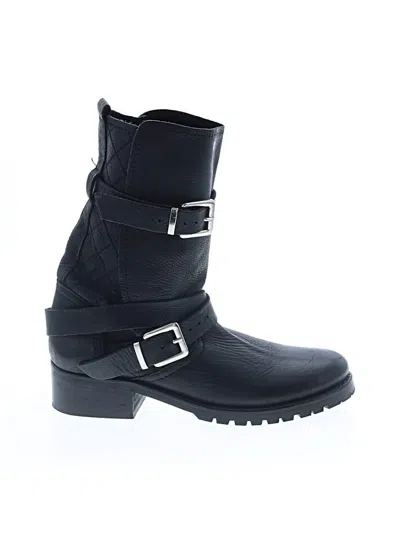 Pre-owned Maje Ankle Boots In Black