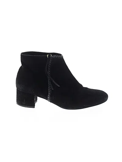 Pre-owned Maje Ankle Boots In Black