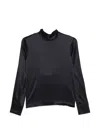 Maje Back-tie Blouse In Blue