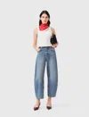 Maje Balloon Jeans In Blue