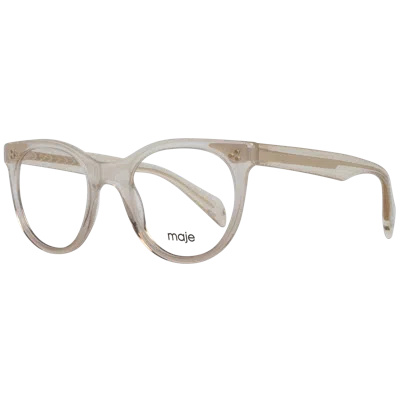 Maje Beige Women Optical Frames In Neutral