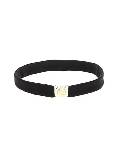 Pre-owned Maje Belt In Black