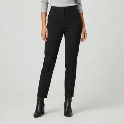 Pre-owned Maje Black Gabardine Loose Fit Suit Trousers L