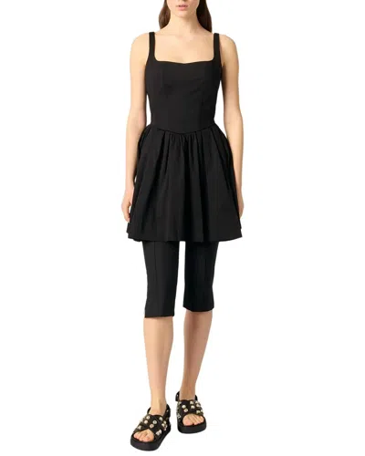 Maje Black Mini Dress