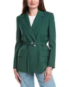 Maje Blazer In Green