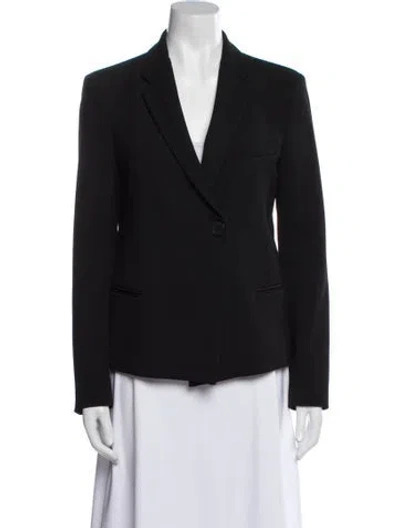 Pre-owned Maje Blazer In Black