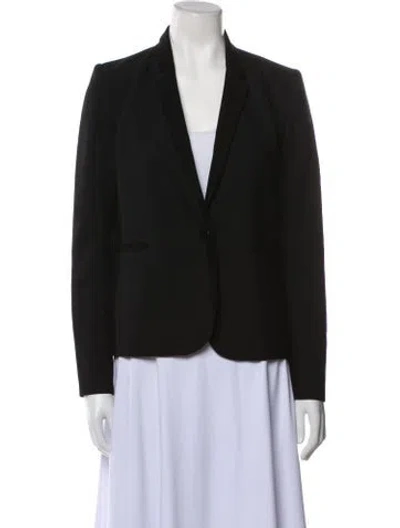 Pre-owned Maje Blazer In Black