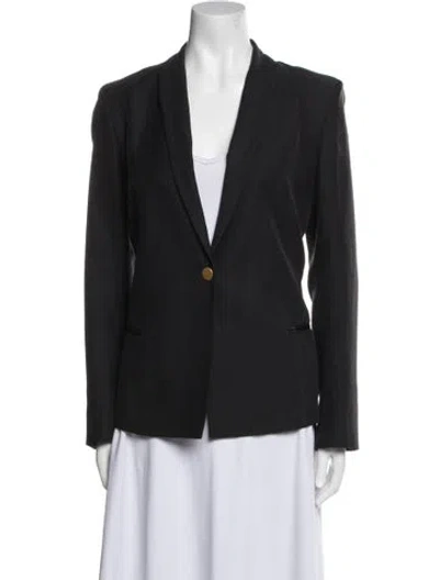 Pre-owned Maje Blazer In Black