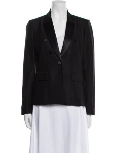Pre-owned Maje Blazer In Black