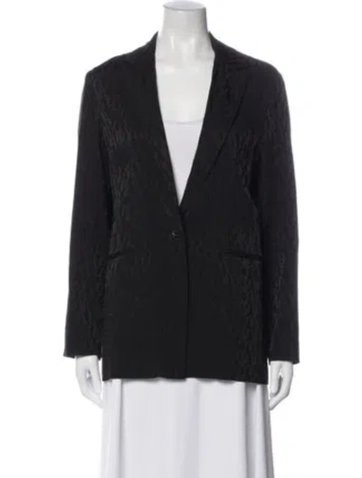Pre-owned Maje Blazer In Black