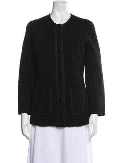 Pre-owned Maje Blazer In Black
