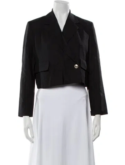 Pre-owned Maje Blazer In Black