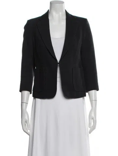Pre-owned Maje Blazer In Black
