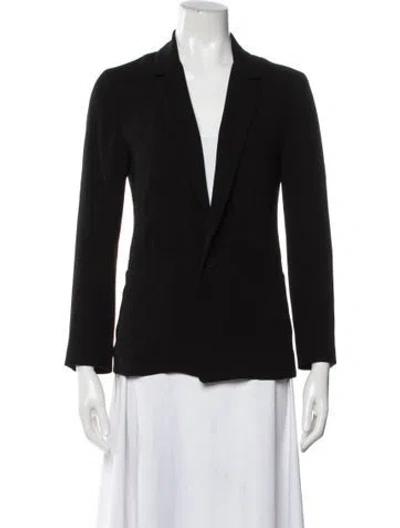Pre-owned Maje Blazer In Black