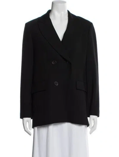 Pre-owned Maje Blazer In Black