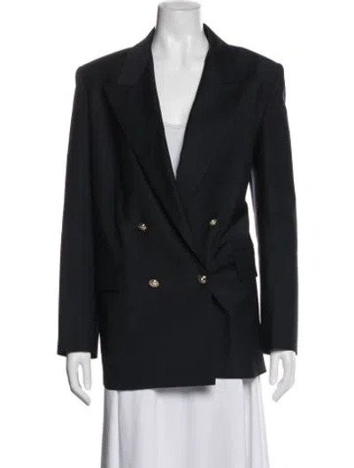 Pre-owned Maje Blazer In Black