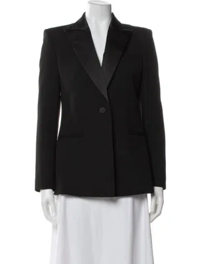 Pre-owned Maje Blazer In Black