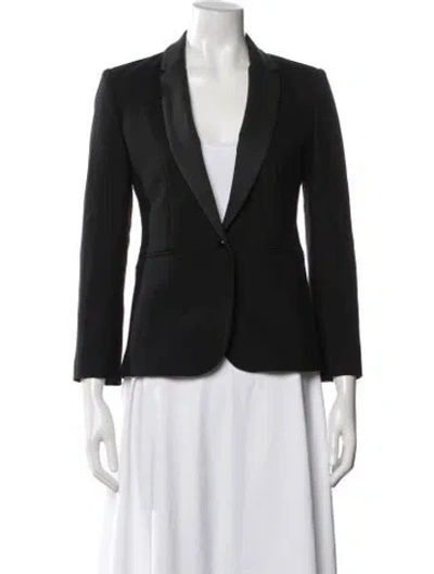 Pre-owned Maje Blazer In Black