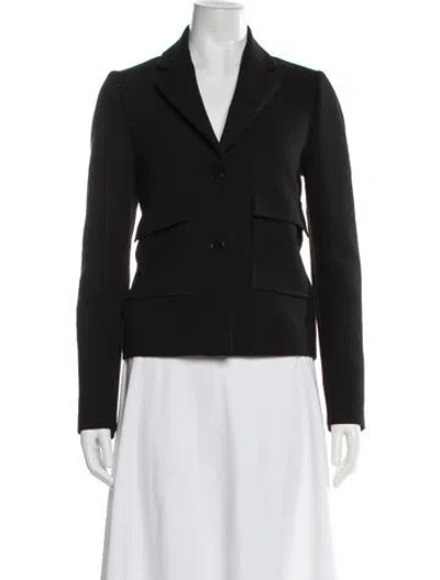 Pre-owned Maje Blazer In Black