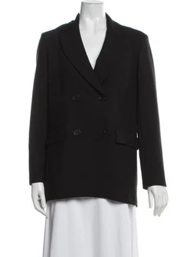Pre-owned Maje Blazer In Black
