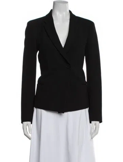 Pre-owned Maje Blazer In Black
