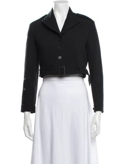 Pre-owned Maje Blazer In Black