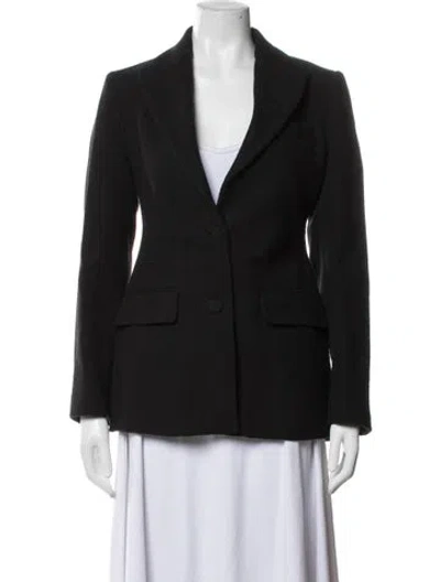 Pre-owned Maje Blazer In Black