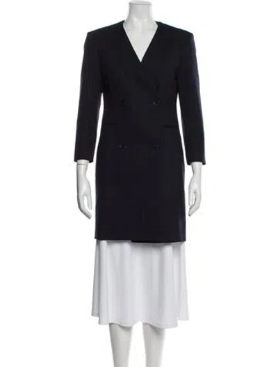 Pre-owned Maje Blazer In Blue