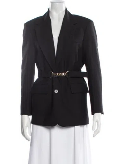 Pre-owned Maje Blazer In Blue