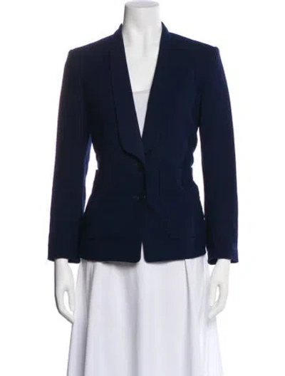 Pre-owned Maje Blazer In Blue
