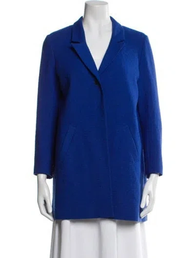 Pre-owned Maje Blazer In Blue