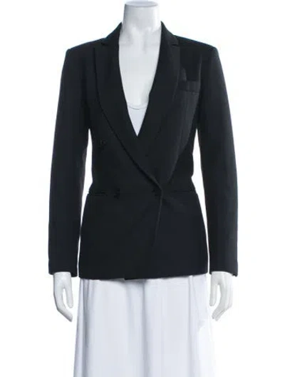 Pre-owned Maje Blazer In Blue
