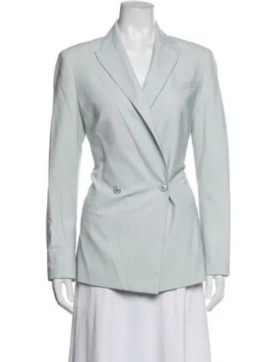 Pre-owned Maje Blazer In Blue
