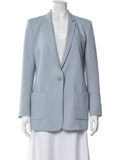 Pre-owned Maje Blazer In Blue