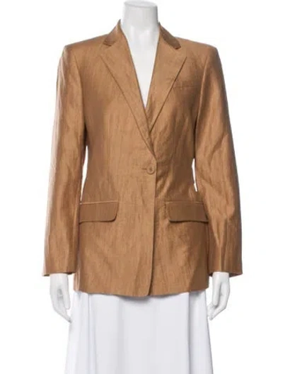 Pre-owned Maje Blazer In Brown