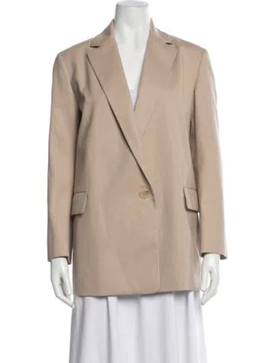Pre-owned Maje Blazer In Brown
