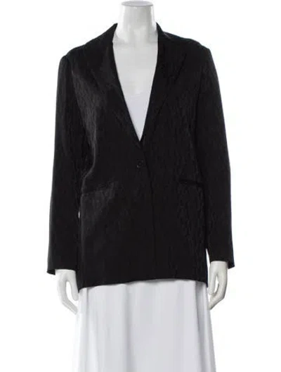 Pre-owned Maje Blazer In Gray