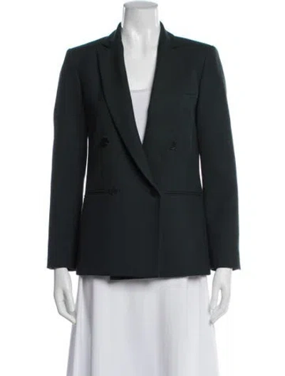 Pre-owned Maje Blazer In Green
